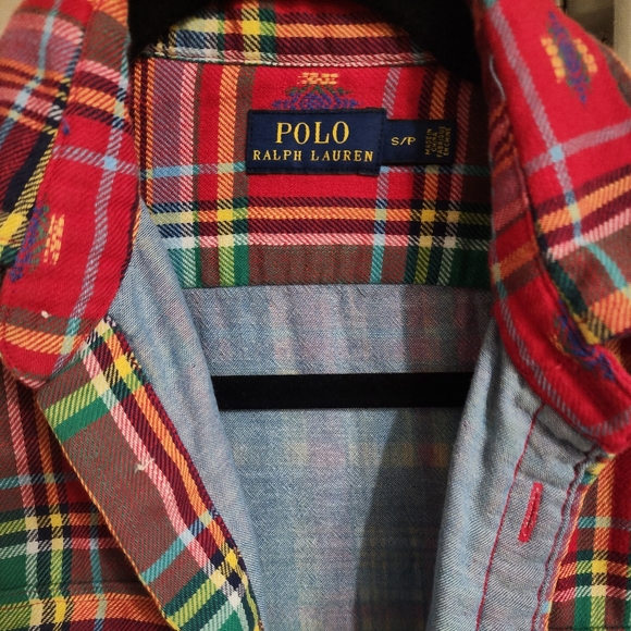 Small polo Ralph Lauren plaid buttondown - Picture 5 of 6
